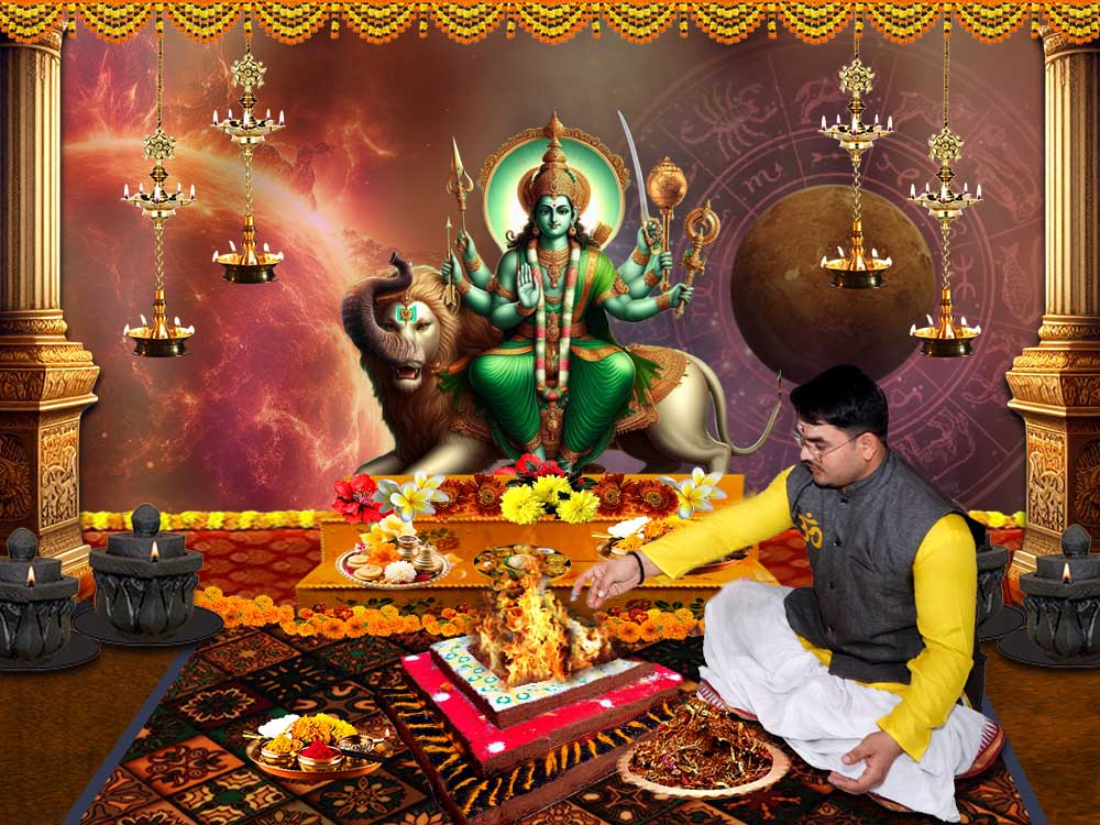 Monthly Budh Grah Shanti Puja and Homa 3 Months